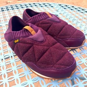 New Teva Wool Ember Moc Slipper Size 7